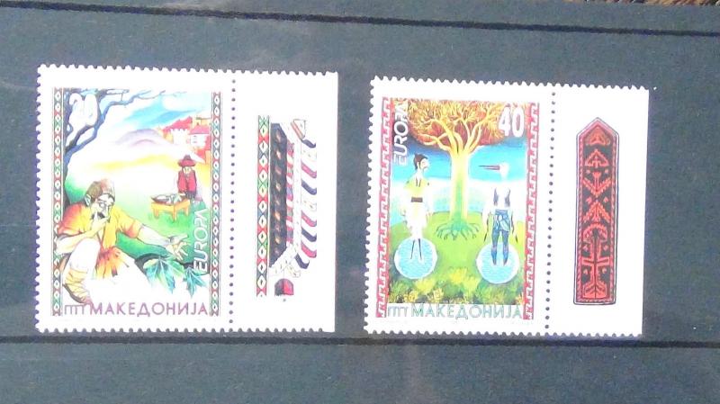 Macedonia 1997 Europa Tales and Legends set MNH