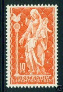 LIECHTENSTEIN Scott 395 Madonna wood sculpture  MNH**