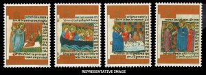 Vatican City Scott 1052-1055 Mint never hinged.