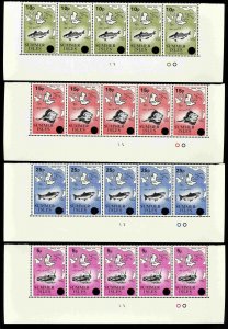 SUMMER ISLES Scotland Fish MNH Overprint New Values  ( 30 Stamps )