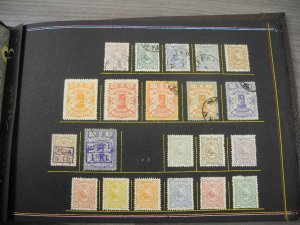 PERSIA, old time Stamp Collection hinged on pages