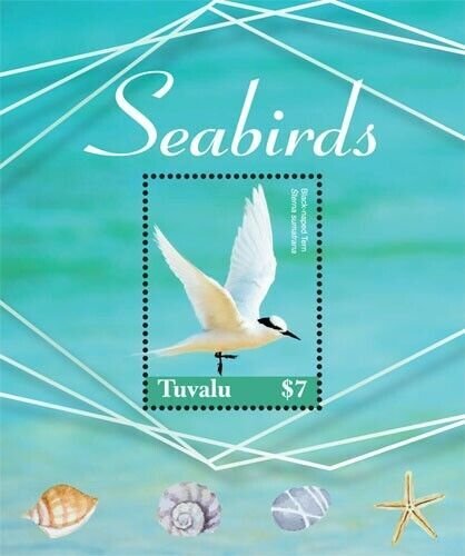 Tuvalu 2019 - Seabirds - Souvenir stamp sheet - MNH 