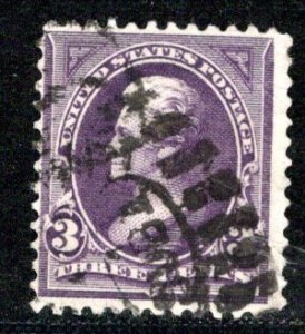 United States Scott # 253, used