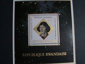 ​RWANDA-1973-SC#571  NICOLAUS COPERNICUS  -MNH S/S VERY FINE-