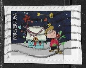 US ~ Scott # 5030 ~ Used on paper ~ A Charlie Brown Christmas