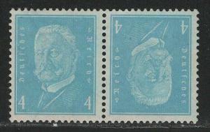 Germany Scott # 367a, mint nh, tete beche, Mi# K9