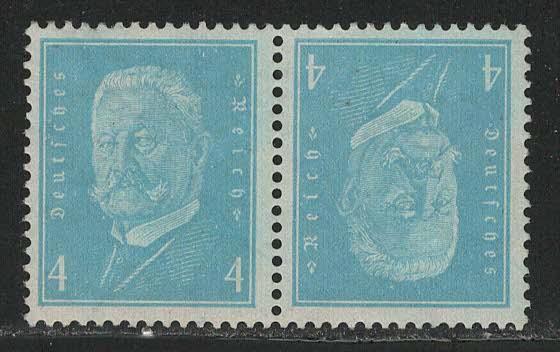 Germany Scott # 367a, mint nh, tete beche, Mi# K9