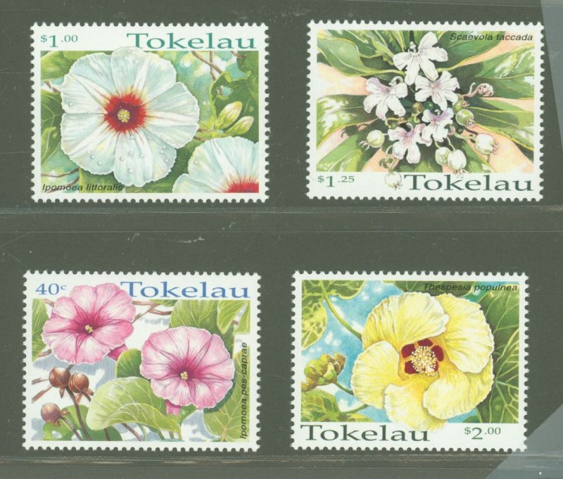 Tokelau  #260-269  Single (Complete Set) (Flora) (Flowers)