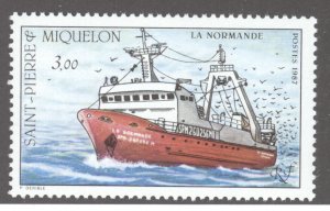 St. Pierre & Miquelon, Scott #495, MNH