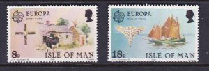 Isle of Man 1981 Ship Sc 191-192 set MNH