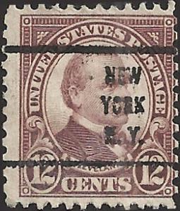 # 693 Used Brown Violet Grover Cleveland