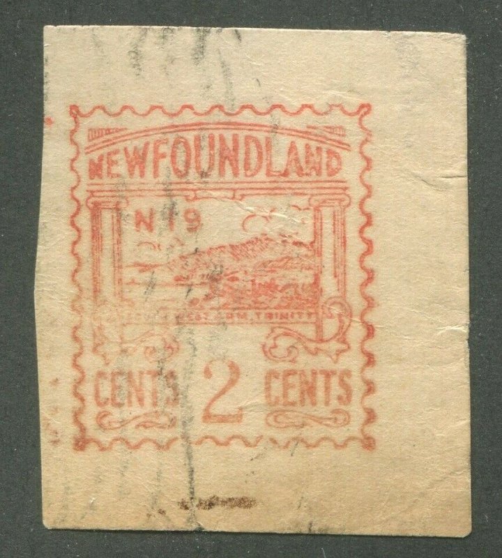 NEWFOUNDLAND METER POSTAGE STAMP - 2¢