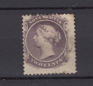 Nova Scotia QV 1860 2c Violet SG21 MH BP9489