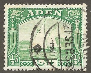 Aden (1937) - Scott # 1,  Used