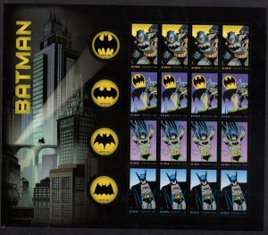 U.S. - 4928-35 -  Batman - Complete Sheet -  Never Hinged