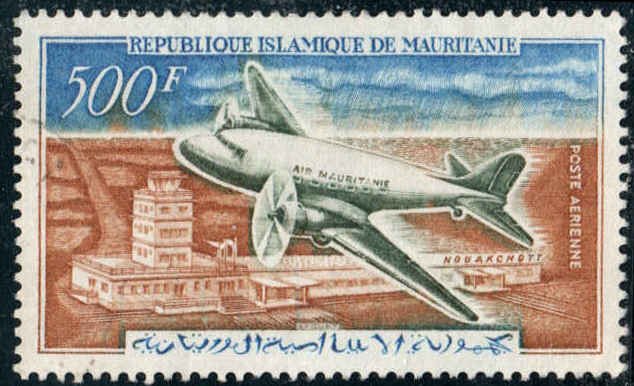Mauritania  #C19  Used CV $4.00