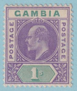 GAMBIA 58 MINT HINGED OG *  NO FAULTS EXTRA FINE! - GCG