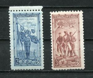 Czechoslovakia 1934 Mi 324-5 MNH/MH 3722