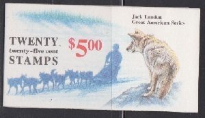 BK150 Jack London Booklet - 2182a  plate #1
