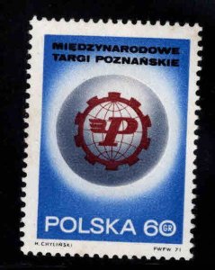 Poland Scott 1817  MH* Poznan Fair stamp