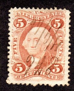 USA, Revenue Stamp, Scott # R24c, used, Lot 230715-01