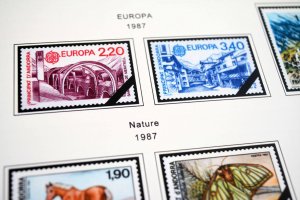 COLOR PRINTED ANDORRA [FRENCH] 1931-2020 STAMP ALBUM PAGES (100 illustr. pages)