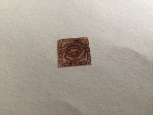 Denmark Royal Emblem 1862 used stamp A10376