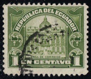 Ecuador #RA10 Post Office; Used