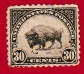 US SCOTT#700 1931 30c BISON - USED