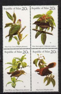 Palau 8a MNH Birds