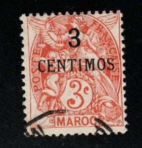 French Morocco Scot 13 , Used stamp