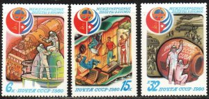 Russia Sc #4865-4867 MNH