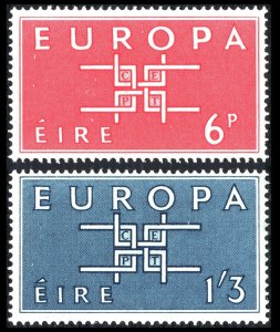 1962 Ireland (EIRE) 155-156 Europa Cept 3,00 €