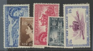 New Zealand #280-284 Mint (NH) Single (Complete Set)