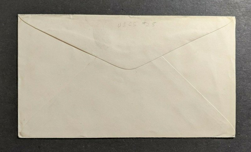 1933 USS Blackhawk Navy Cover to Buffalo NY Cavite PI Cancel