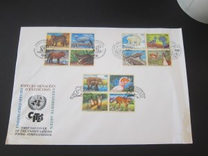 United Nations 1997 Animal FDC Stock(10327)