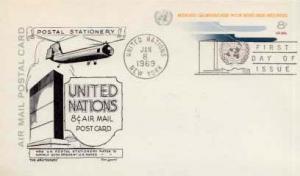 United Nations, First Day Cover, New York