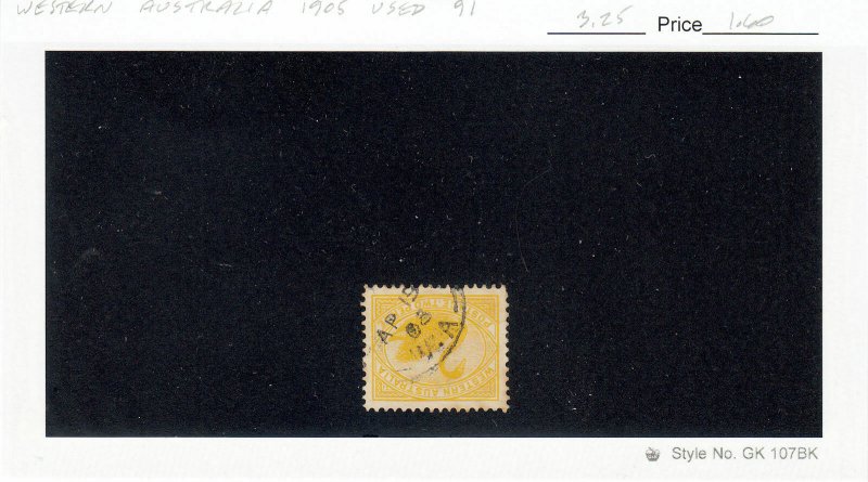 Western Australia - 1905 - SC 91 - Used