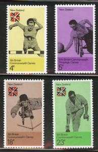 New Zealand Scott 547-548, 550-551 MNH** short set 4/5