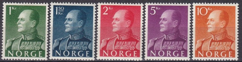 Norway #370-4   F-VF Unused CV $67.00 (Z4576)