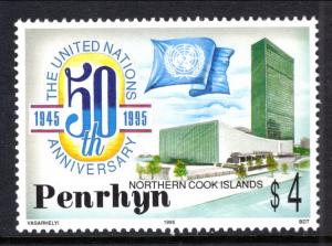 Penrhyn Island 446 United Nations MNH VF