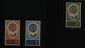 Cyprus #244-246  Single (Complete Set)