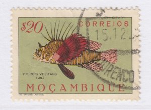 Portugal Colony MOZAMBIQUE Fish 1951 20c Used Stamp A25P34F18752-