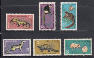 North Vietnam   350-55    unused,   hinged(  spots on backs)     cat  $17.00