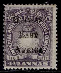 BRITISH EAST AFRICA QV SG39, 4½a dull violet, M MINT. Cat £250.