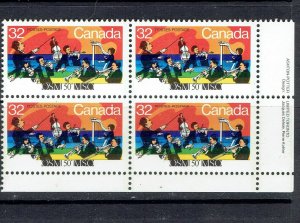 CANADA - 1984 MONTREAL SYMPHONY - LOWER RIGHT PB - SCOTT 1010 - MNH