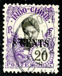 Indochina, Scott #71, Used, with Hanoi cancel