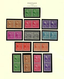 839-851 Mint,OG,NH... Pairs... SCV $75.40... 850 is LH... Full set