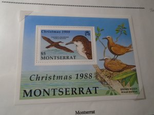 Montserrat  Birds  J J  Audubon  #  706  MNH