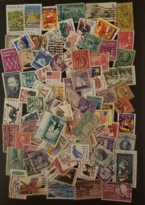 US 100 Different Used Stamp Lot Collection T6040